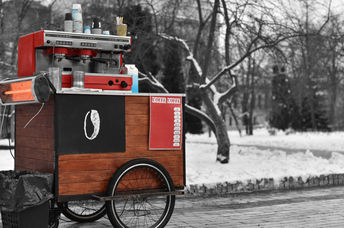 tiny coffee shop