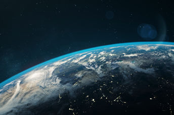 Earth from space.