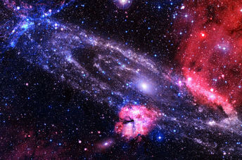 view of the cosmos.