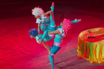 Circus performers.