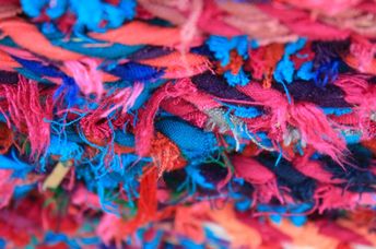 Recycled fabrics.