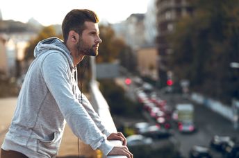 A man searching for meaning in his life.