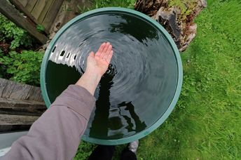 A global nonprofit is providing people with drinking water through rain throughout the world.