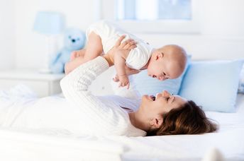 Mother and baby.