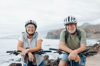 Two active seniors.