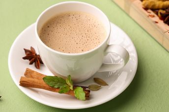 A cup of chai tea