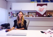 Hannah Wojno at the Good Deeds Day offices