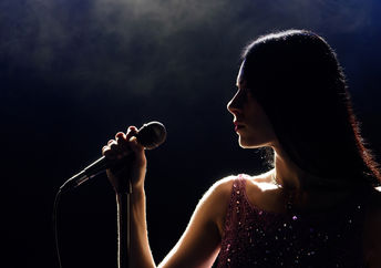 woman singer