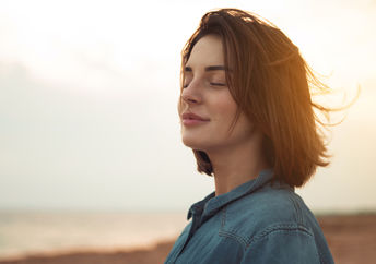 Grateful woman