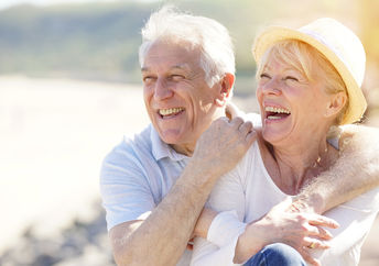 Happy grandparents