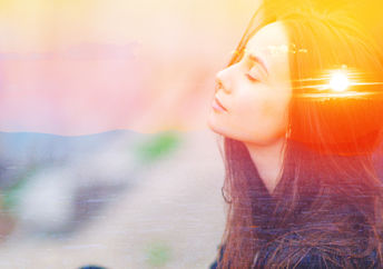 Mindful woman
