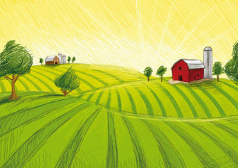 Iconic farms.