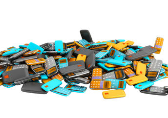 Old cell phones.