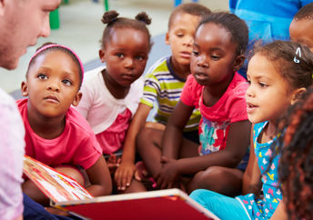 Teaching in Africa.