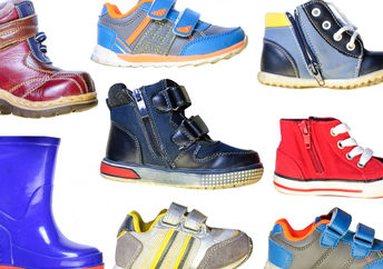 Children's shoes.