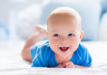 Cute baby.