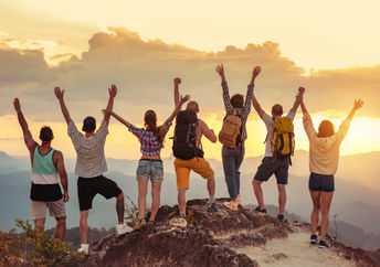 Group of friends.