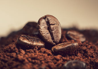 Coffee beans.
