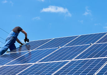Solar panels.