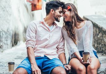 Young couple.