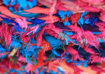 Recycled fabrics.