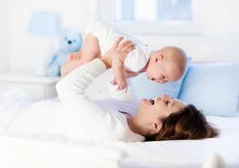 Mother and baby.