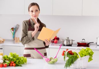 Eating mindfully.