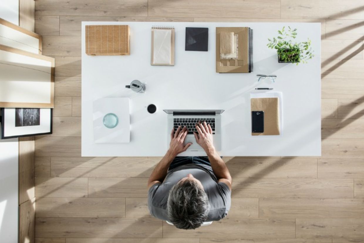 Organized desk