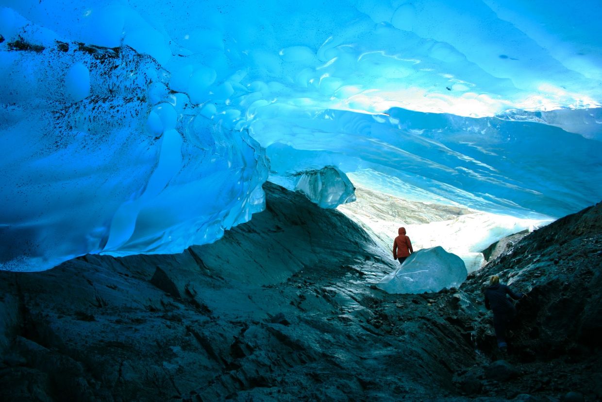 Mendenhall ice caves Mendenhall ice caves