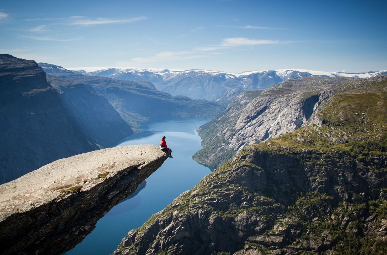 Trolltunga cliff Trolltunga cliff