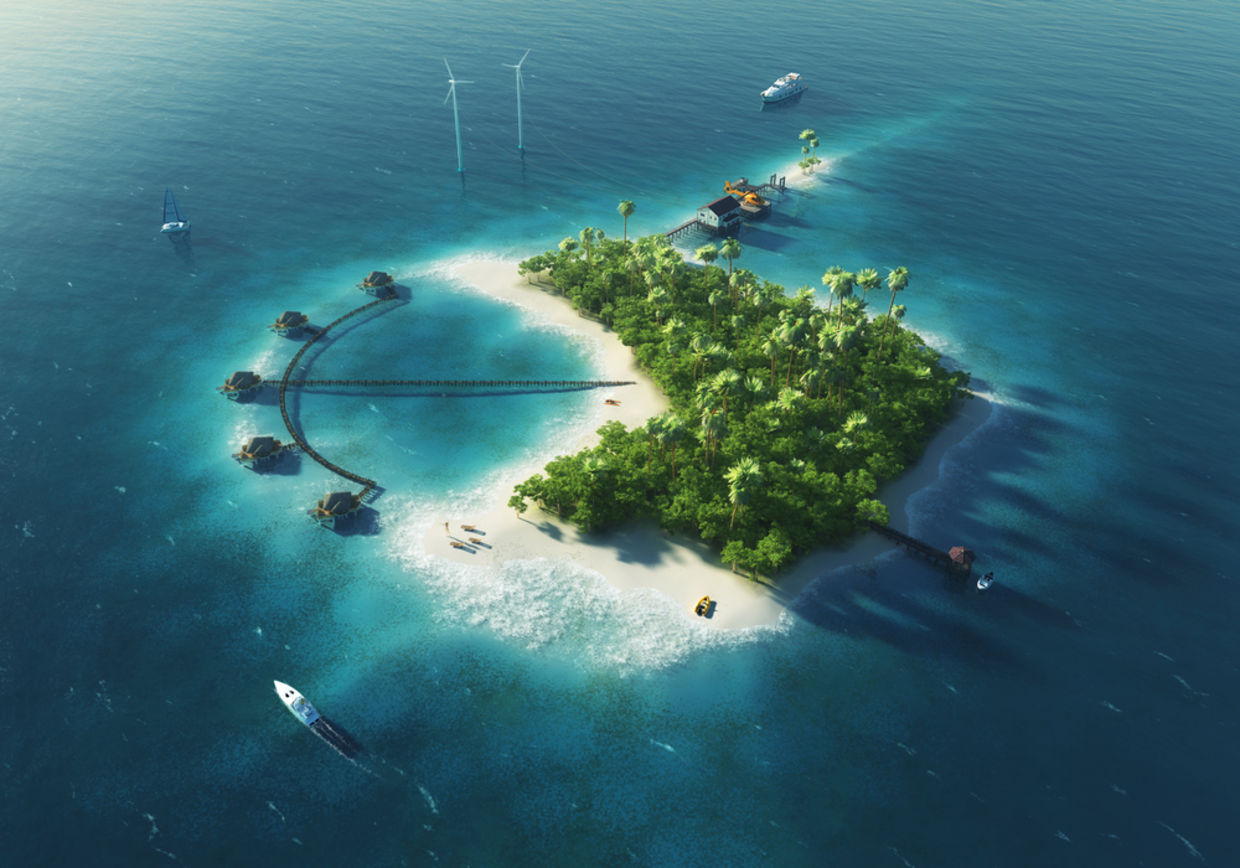 Best Jobs in the World - Being a private island caretaker is probably one of the best jobs in the world. (Shutterstock) Best Jobs in the World - Being a private island caretaker is probably one of the best jobs in the world. (Shutterstock)