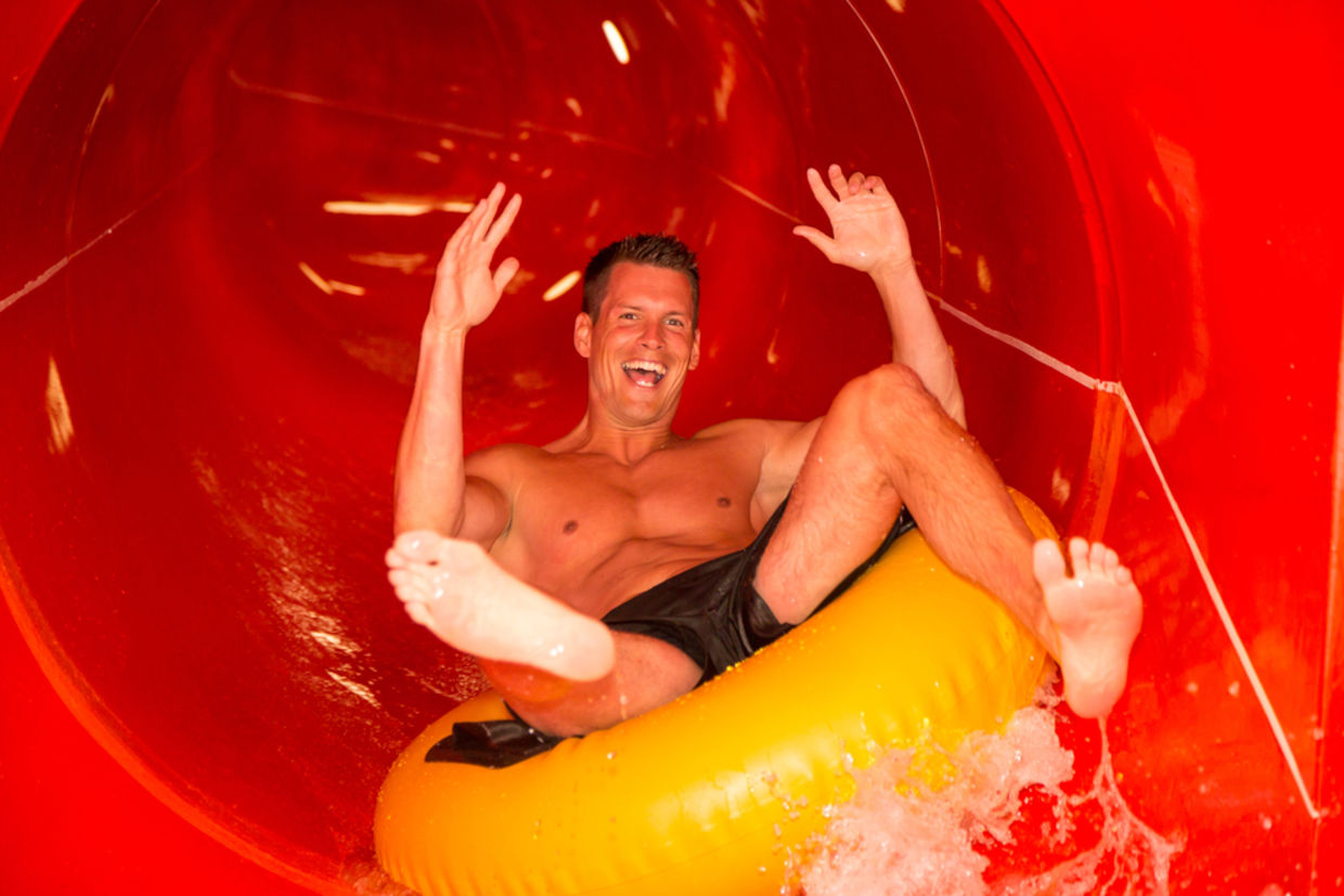 Best Jobs in the World - Waterslide testing is an actual job. (Shutterstock) Best Jobs in the World - Waterslide testing is an actual job. (Shutterstock)