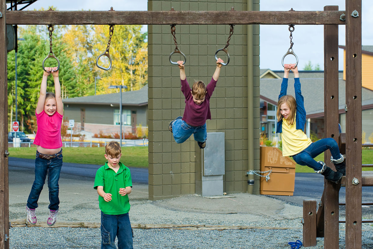 Finish children spend 15 minutes of playtime outside for every hour in the classroom. (Shutterstock)