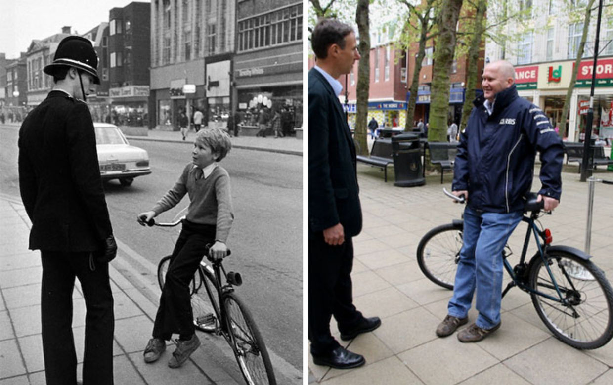 David Harvey eventually became Chief Superintendent but is now retired. Tim Goodman grew into a successful businessman and has six children. (Chris Porsz)
