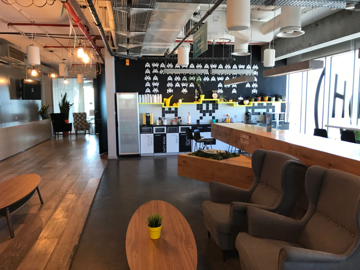 Interior view of Google Office in Tel Aviv. Interior view of Google Office in Tel Aviv.