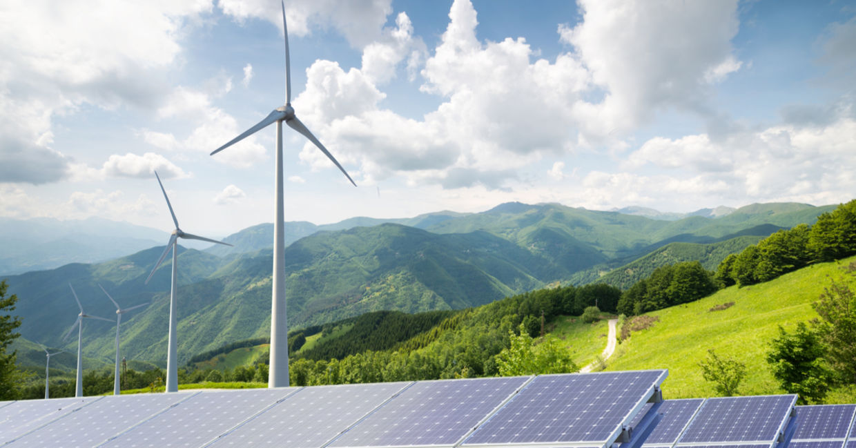 Electricity produced from solar and wind is now either the same price or cheaper than fossil fuel in more than 30 countries. (Shutterstock)