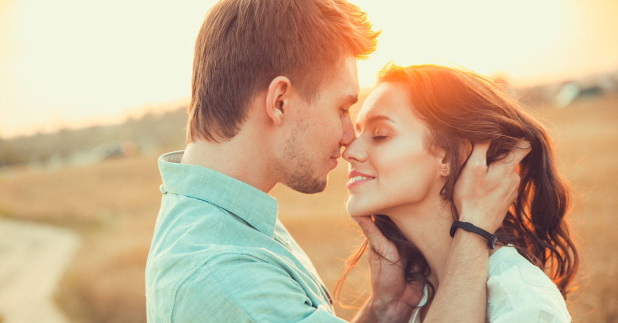 Happy young couple