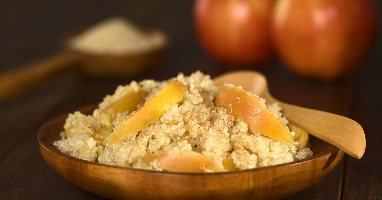 Quinoa contains all nine essential amino acids that the body needs for repair. Quinoa contains all nine essential amino acids that the body needs for repair.