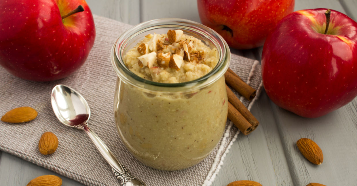 This smoothie is like drinking apple pie - yummy. (Shutterstock) This smoothie is like drinking apple pie - yummy. (Shutterstock)