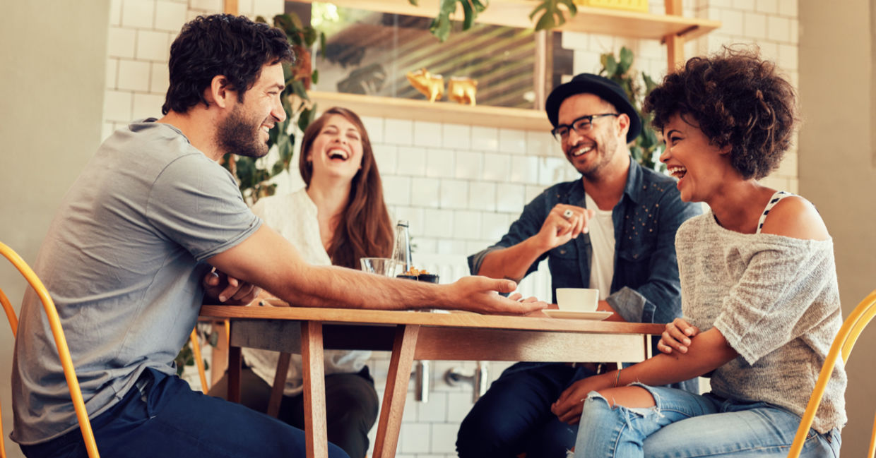 Surrounding yourself with uplifting people will make you want to better yourself. (Shutterstock) Surrounding yourself with uplifting people will make you want to better yourself. (Shutterstock)