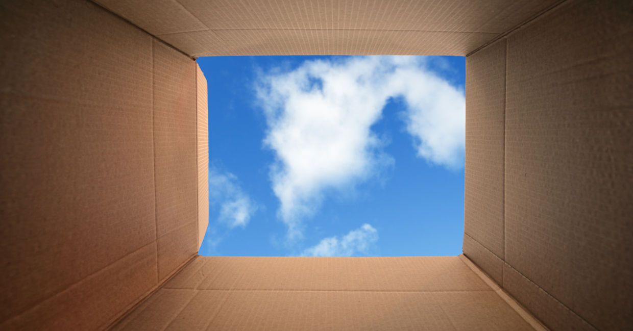 Think outside the box Think outside the box