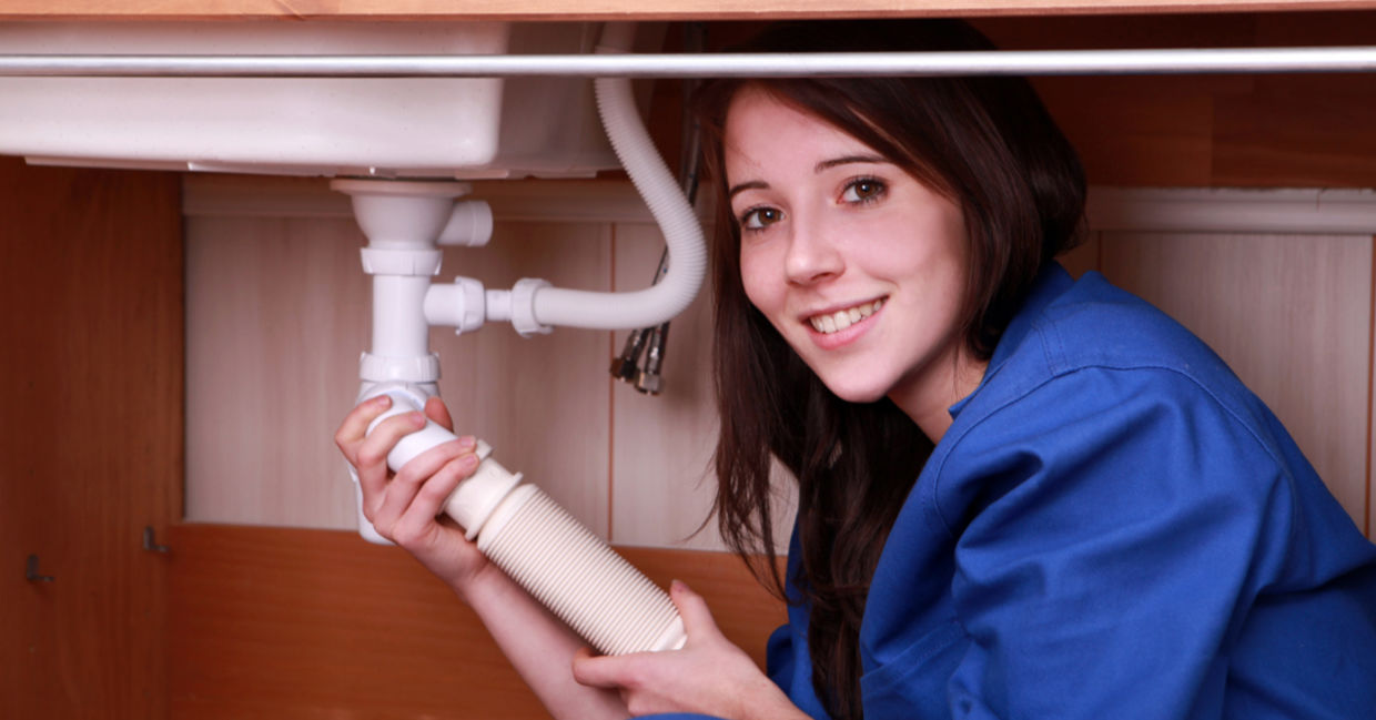 Women plumbers are part of the new tradeswomen registry. Women plumbers are part of the new tradeswomen registry.