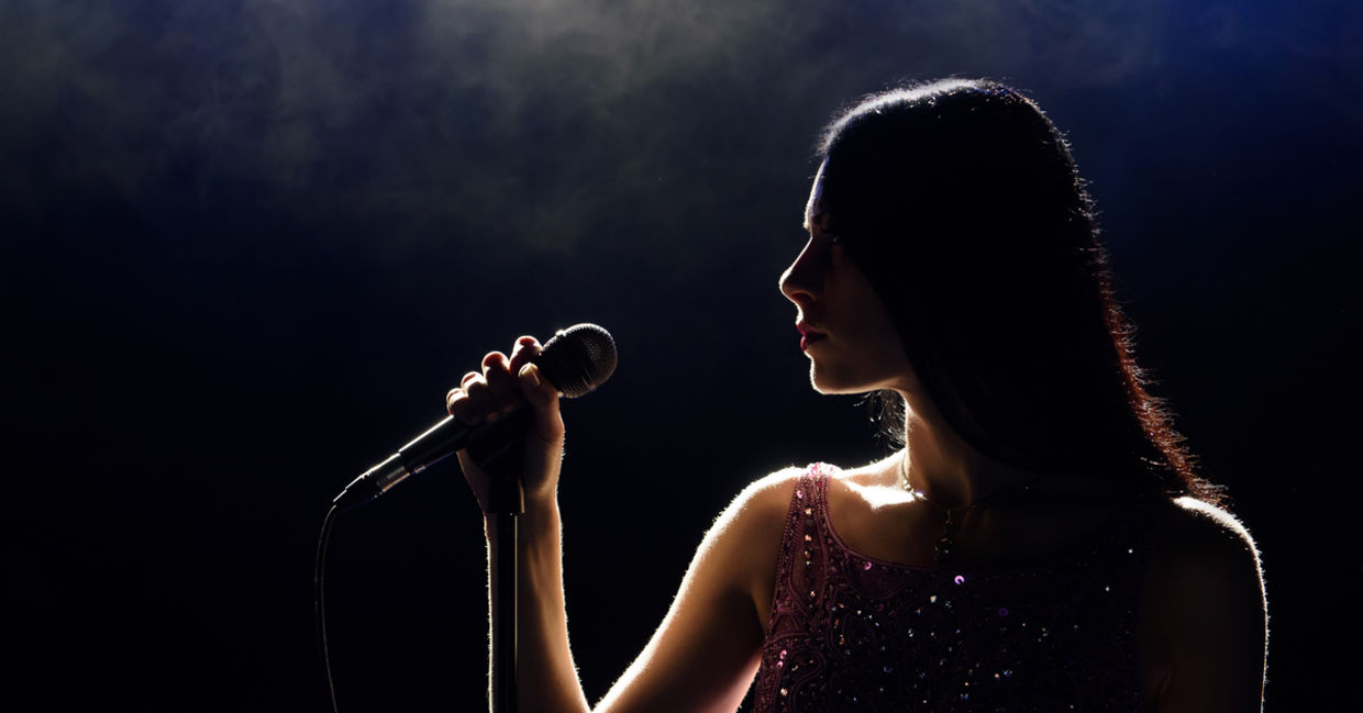 woman singer