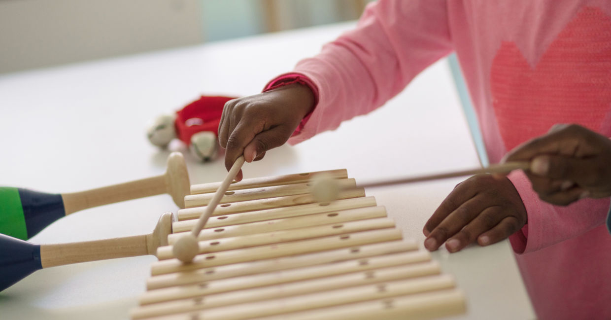 Preschool musical activity. Preschool musical activity.