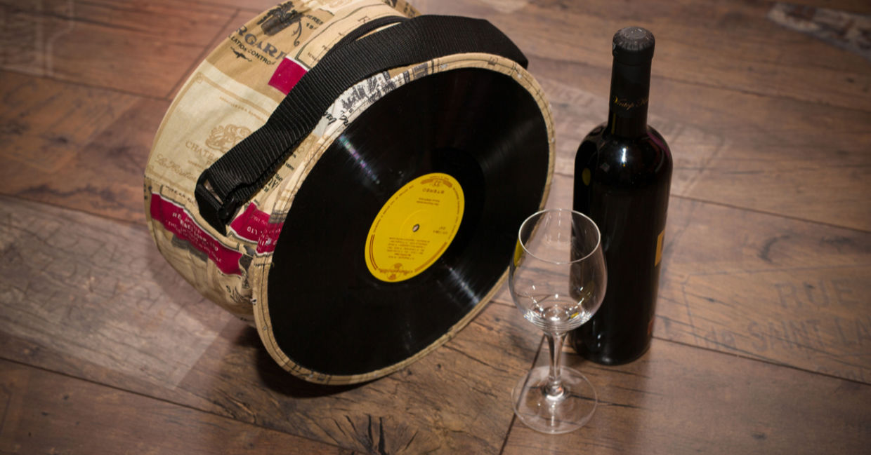 Repurposed lp. Repurposed lp.
