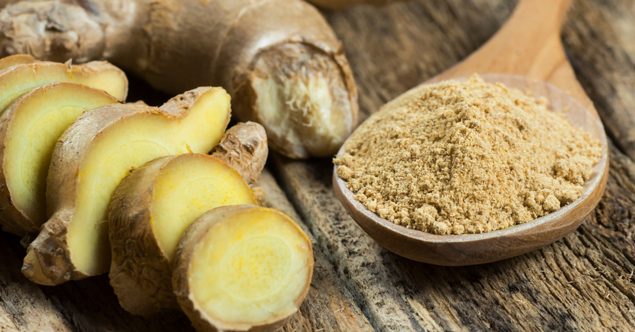 Use ginger fresh or powdered Use ginger fresh or powdered