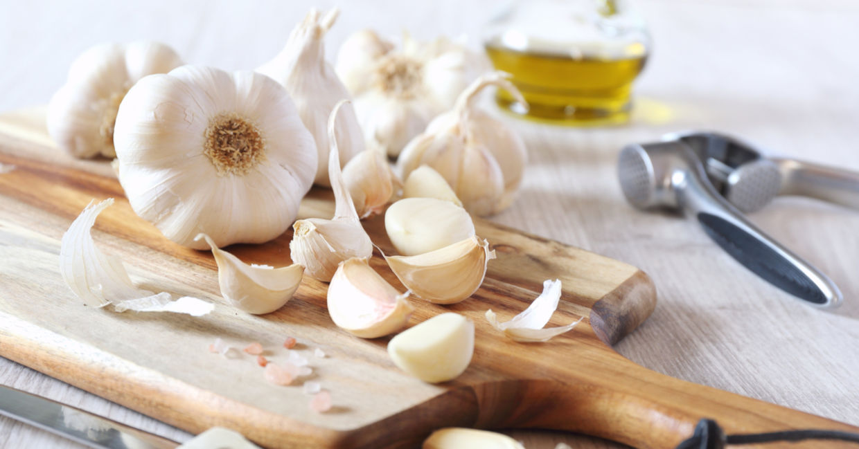 Garlic is a healthy salt substitute. Garlic is a healthy salt substitute.
