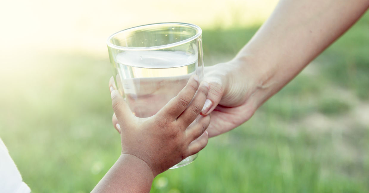 glass of refreshing water. glass of refreshing water.