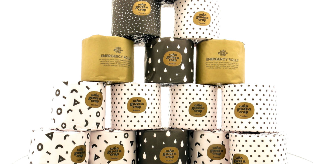 Rolls of bamboo recycled toilet paper make a great choice for helping the environment. Rolls of bamboo recycled toilet paper make a great choice for helping the environment.