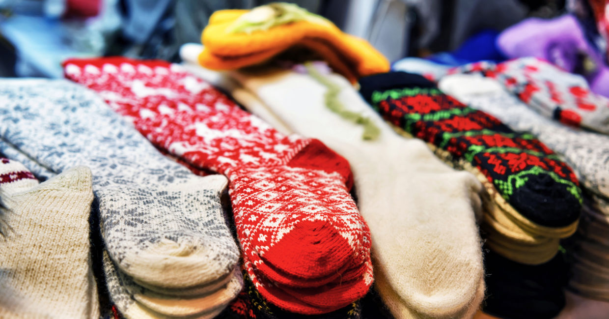 Warm woolen socks Warm woolen socks
